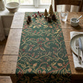 Holiday Haven Hand Block Printed Cotton Table Runner